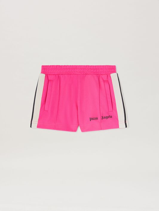 PALM ANGELS  Trainingsshorts FUCHSIA FLUO BLACK PGCL001S25FAB001