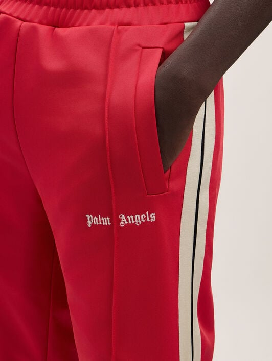 Classic Logo Track Pants PALM ANGELS Classic Logo Track Pants RED OFF WHITE PMCJ020S26FAB001