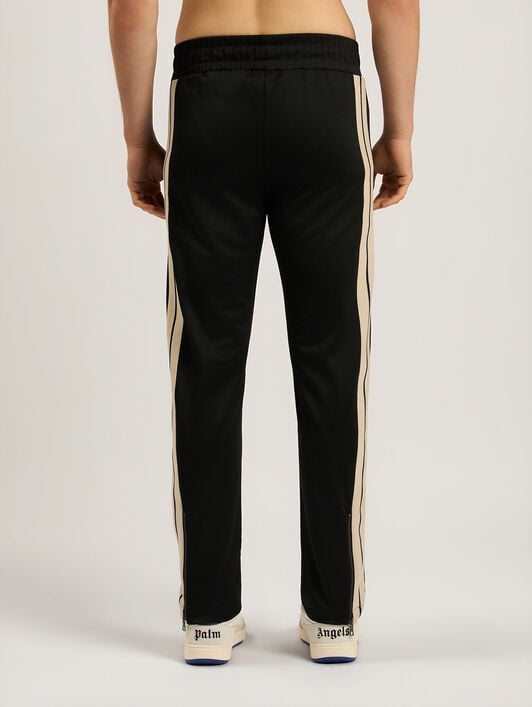 Classic Logo Track Pants PALM ANGELS Classic Logo Track Pants BLACK - OFF WHITE PAMCJ02F26FB01