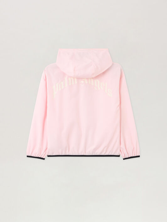 PALM ANGELS Hooded Windbreaker ROSA/PINK PGEB007S26FAB001