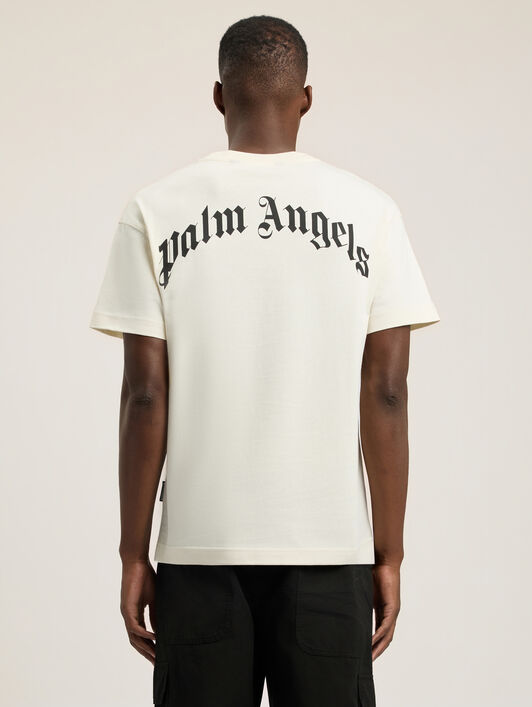 PALM ANGELS Bear T-Shirt White PMAA109T26JER003