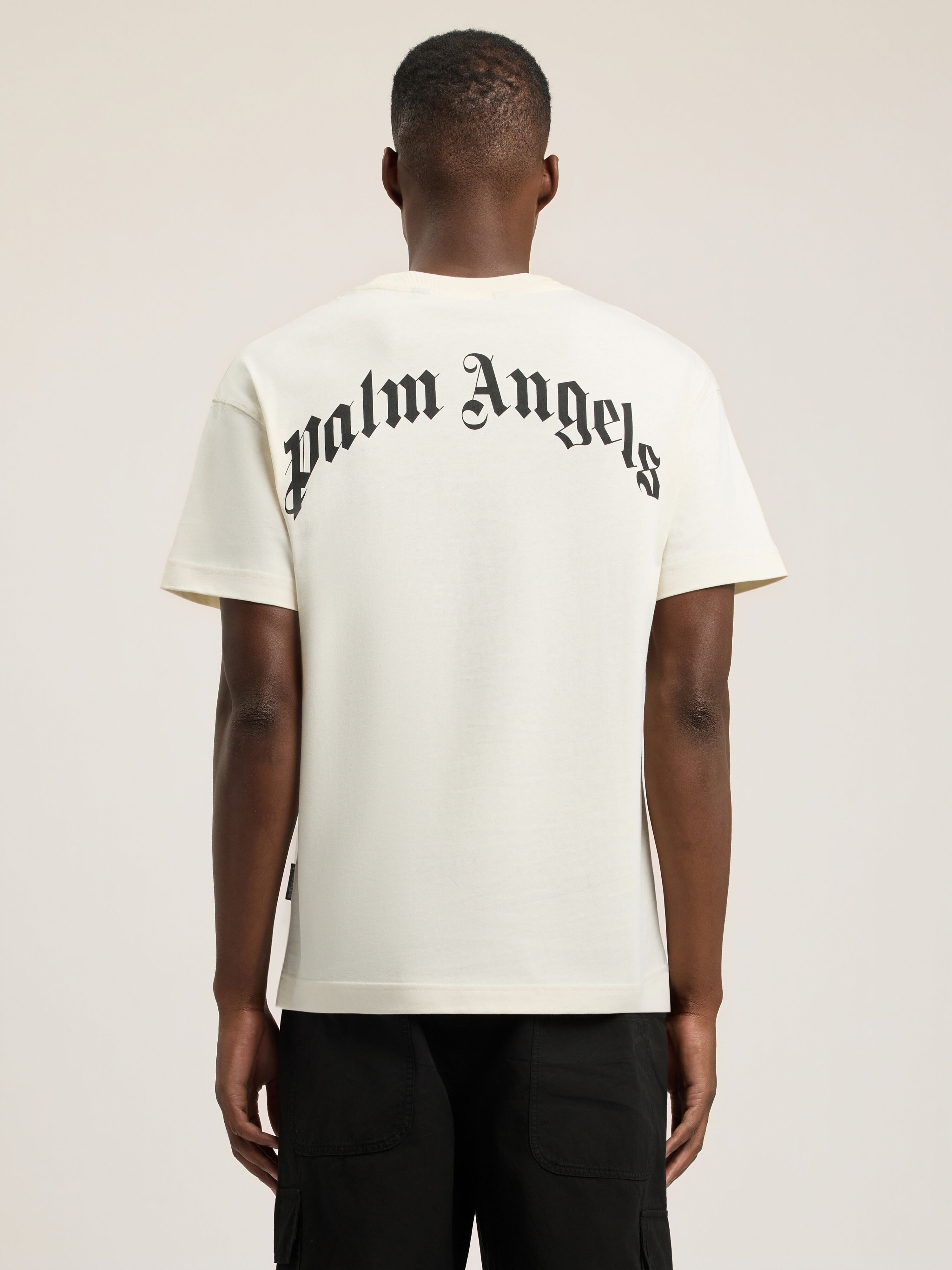 PALM ANGELS Bear T-Shirt White PMAA109T26JER003