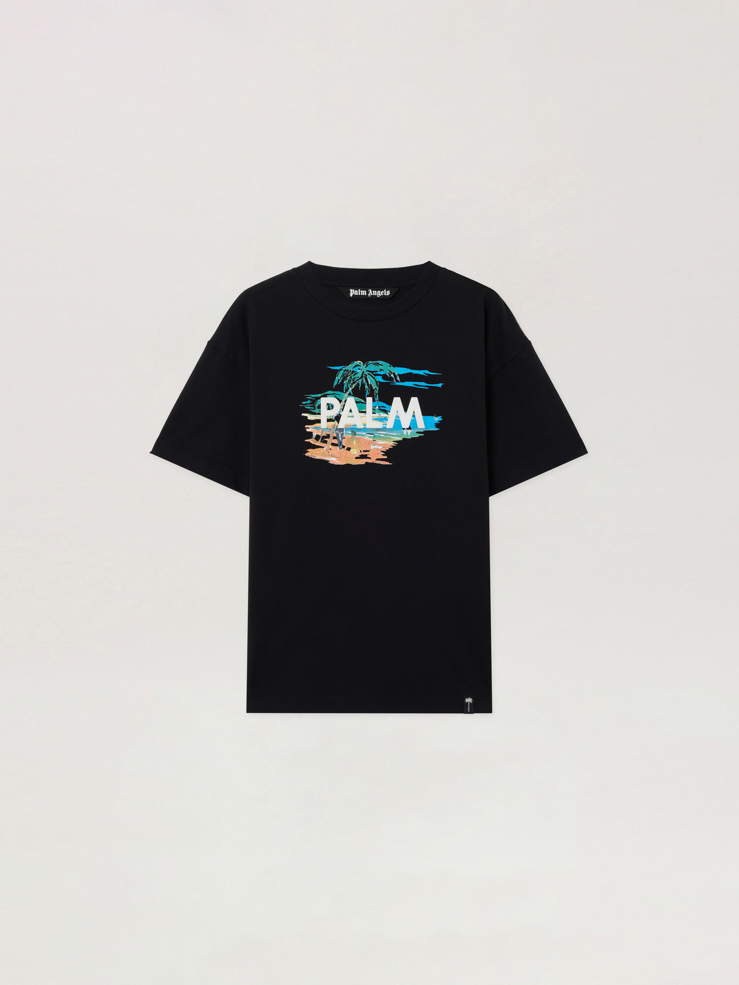 Palm Island Regular T-Shirt in BLACK - MULTICOLOR for Men | Palm