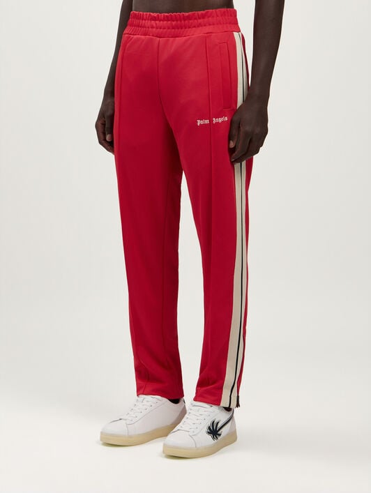 Classic Logo Track Pants PALM ANGELS Classic Logo Track Pants RED OFF WHITE PMCJ020S26FAB001