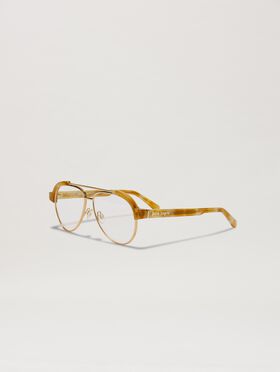 PALM ANGELS  Style 18 eyewear HAVANA - NO COLOR PERJ017S25PLA001