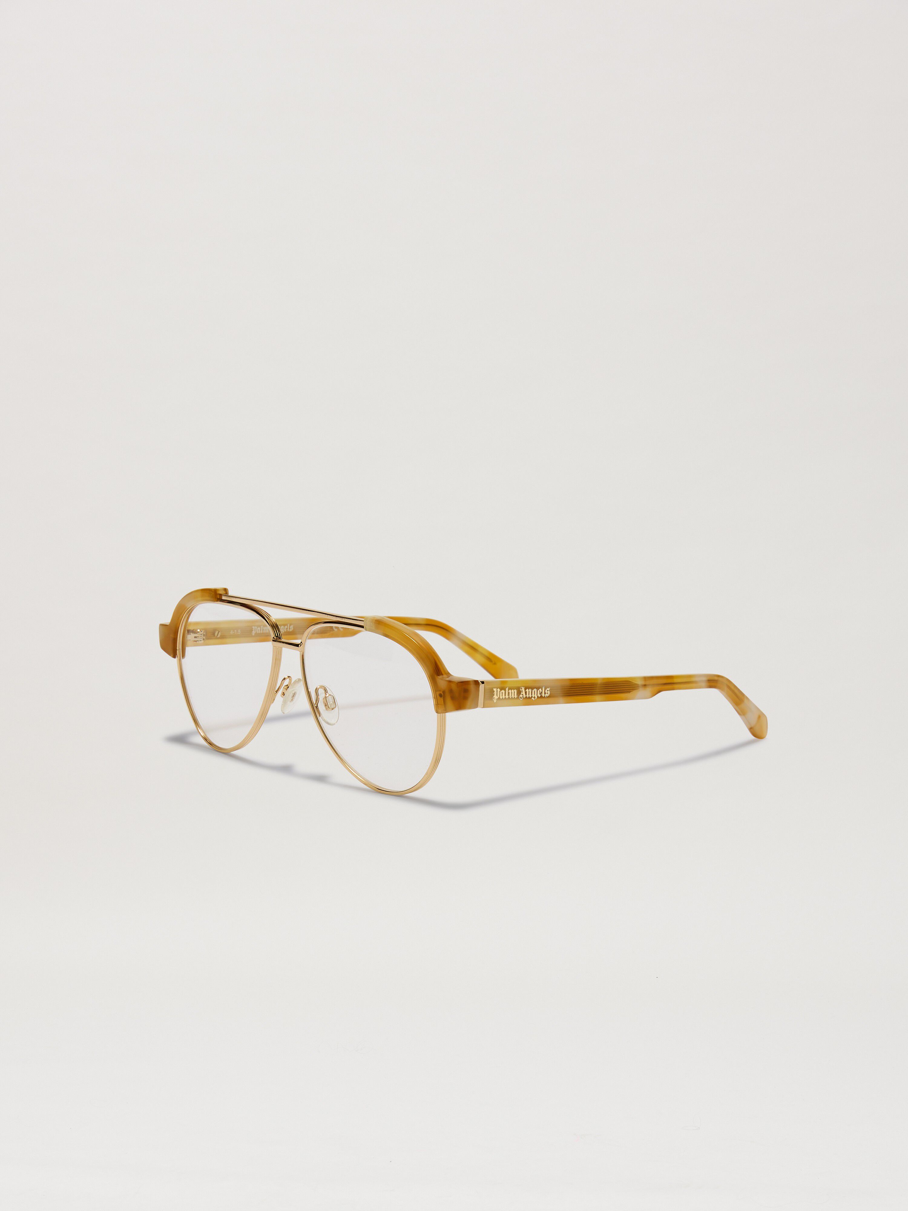 PALM ANGELS  Style 18 eyewear HAVANA LIGHT - NO COLOR PERJ018S25PLA001