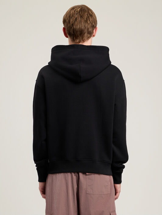 PALM ANGELS Bear Hoodie BLACK BROWN PMBB17DS26FLE00C