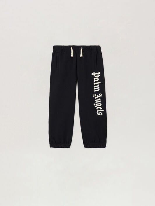 PALM ANGELS Overlogo Sweatpant NERO/BLACK PBCH008S26FLE001