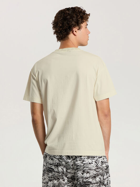 T-Shirt Palm PALM ANGELS T-Shirt Palm OFF WHITE - LIGHT GREY PAMAA08F26JR01