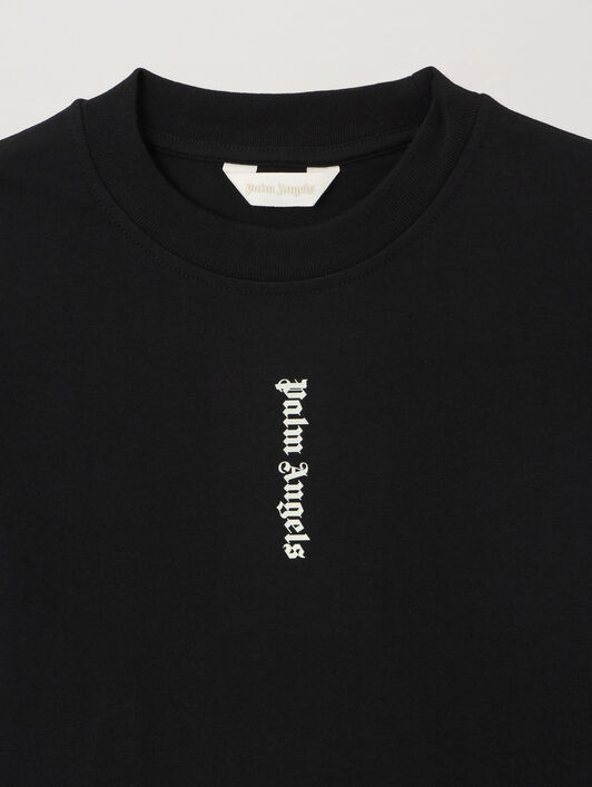PALM ANGELS Overlogo T-Shirt Dress NERO/BLACK PGDB002S26JER001