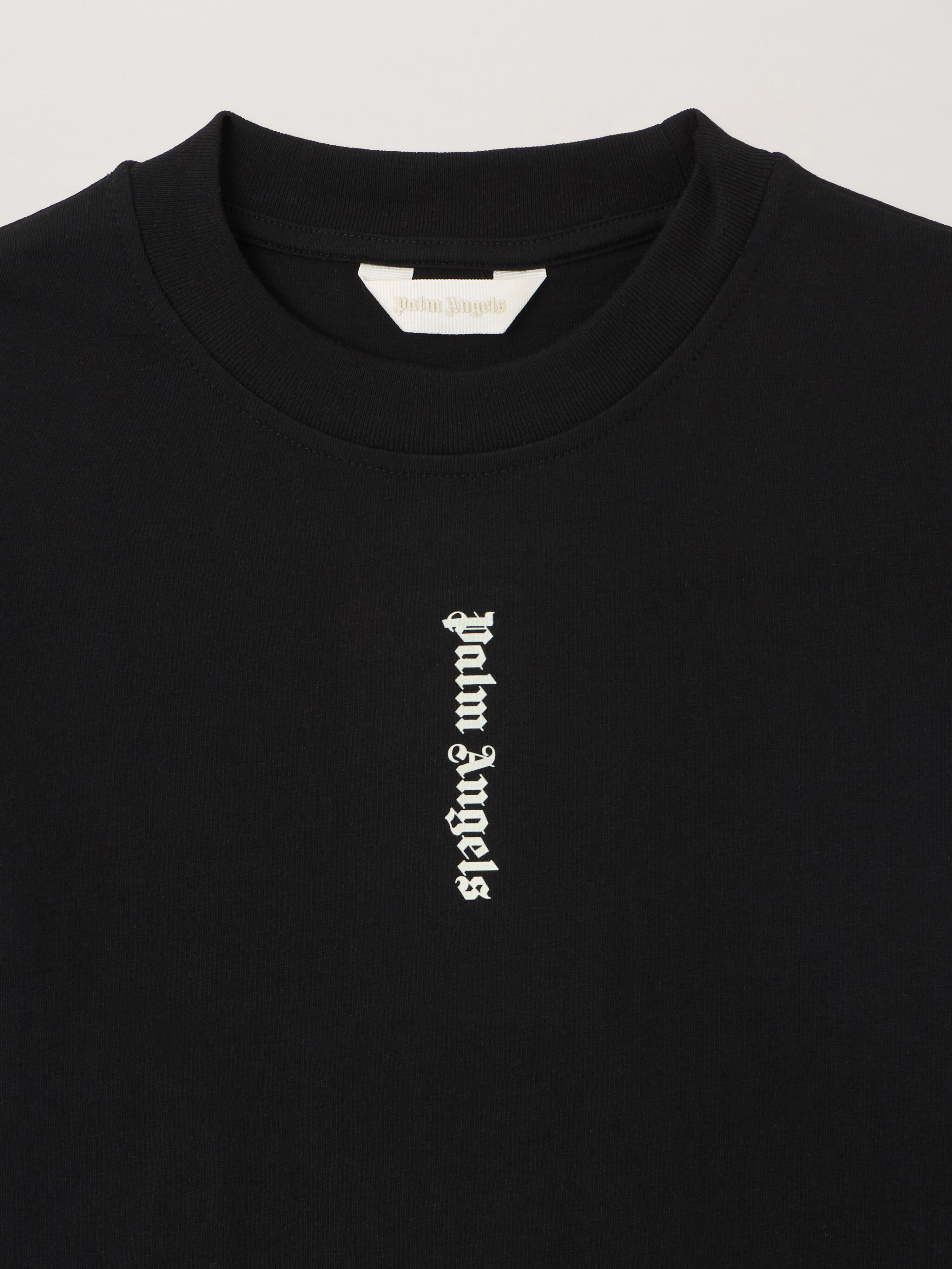 PALM ANGELS Overlogo T-Shirt Dress NERO/BLACK PGDB002S26JER001