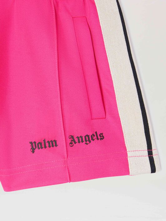 PALM ANGELS  Trainingsshorts FUCHSIA FLUO BLACK PGCL001S25FAB001