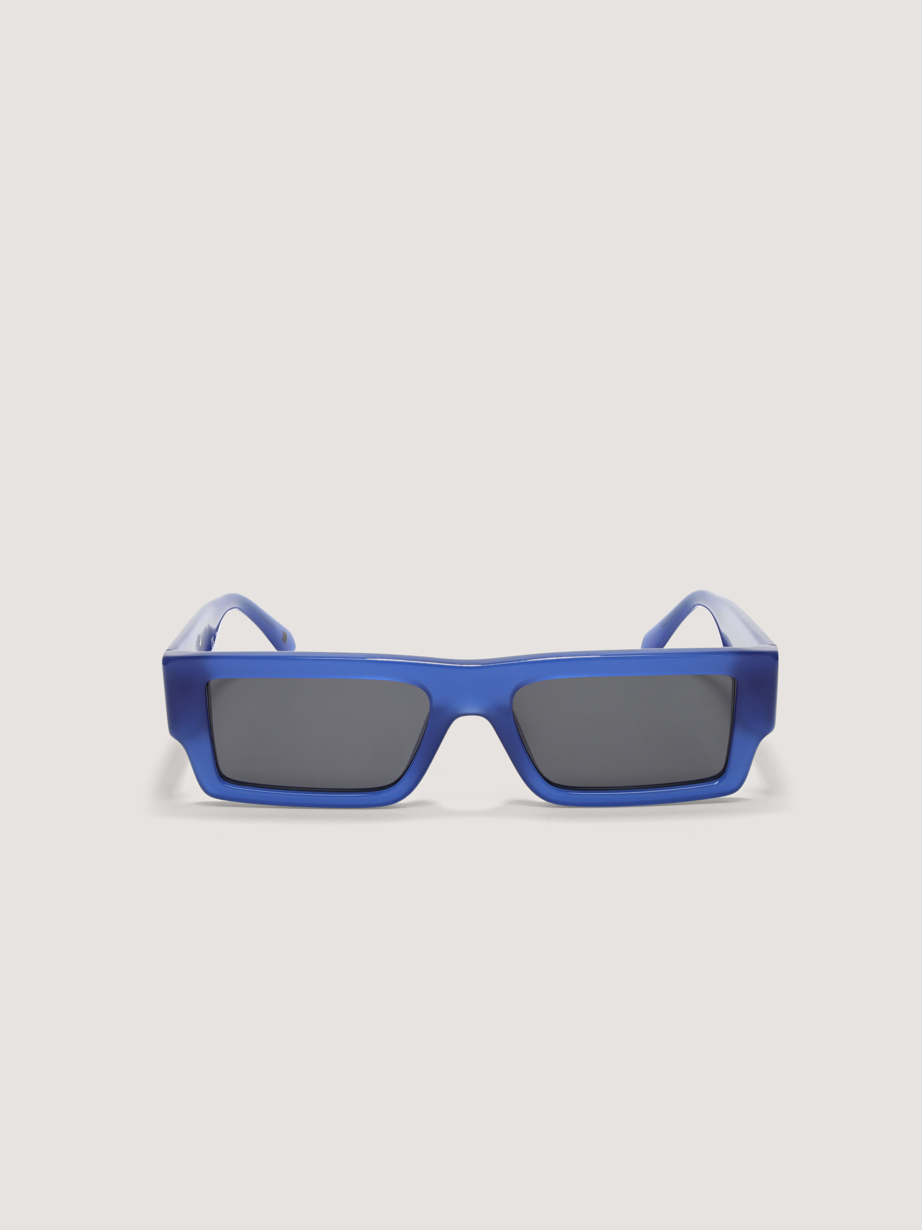 PALM ANGELS Belvedere Sunglasses SHINY BLUE PA1034450754