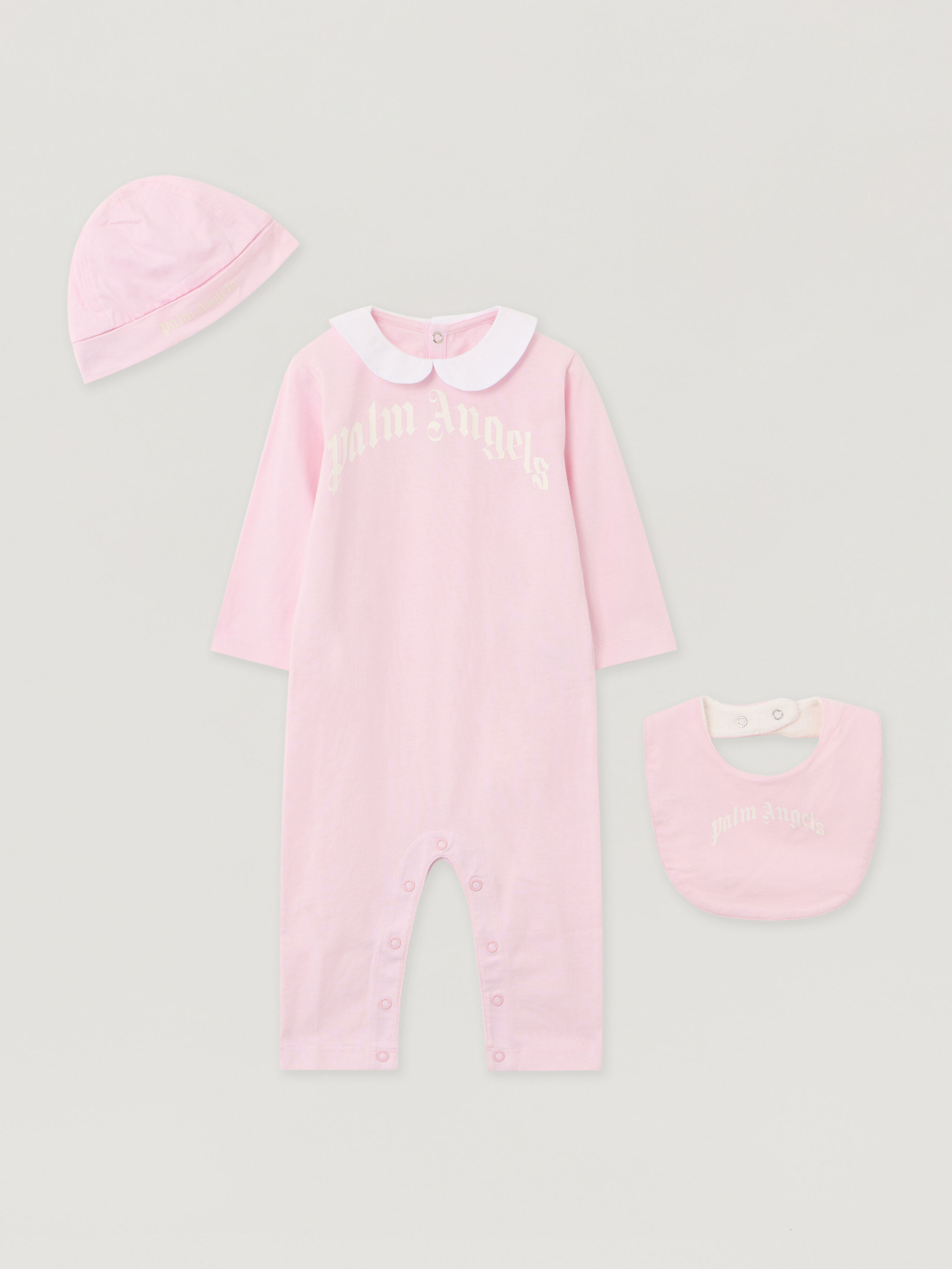 PALM ANGELS Pa Logo Gift Box 1 Girl SOFT PINK - OFF WHITE PG2X018F25JER001