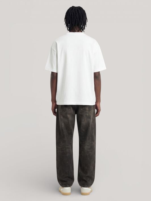 PALM ANGELS Broken Bear Milano Cortina T-shirt WHITE PAMAA011JR001