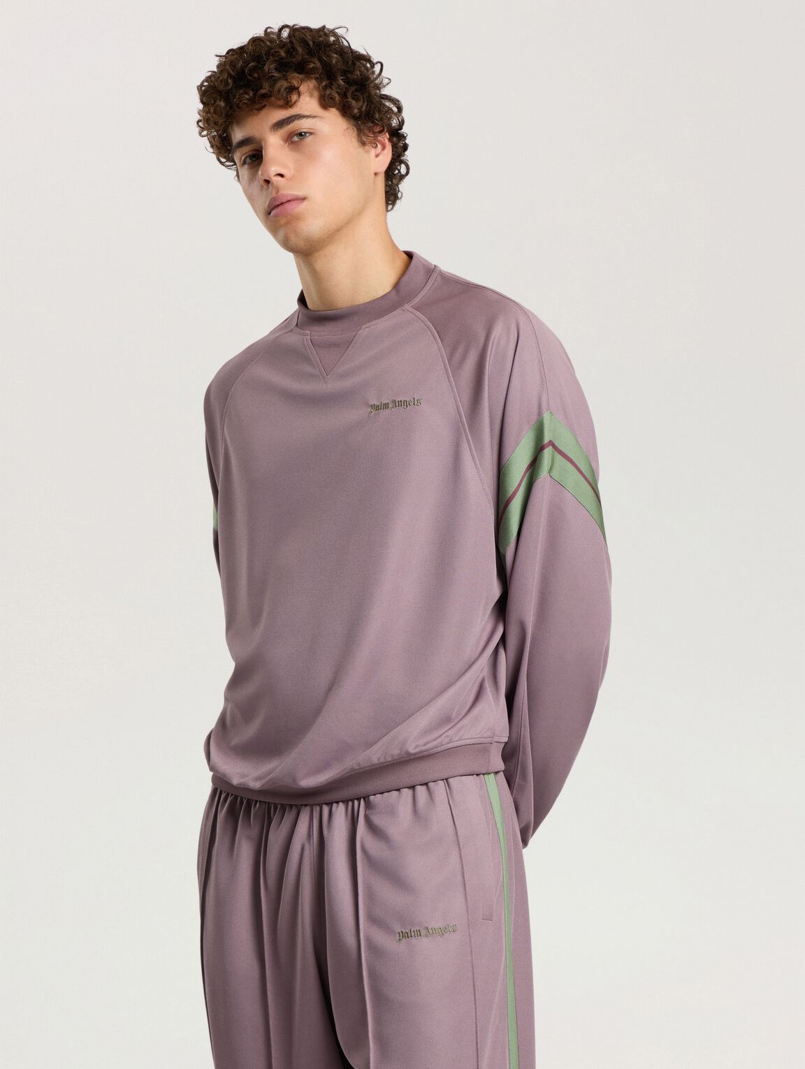 Urban Logo Track Crewneck