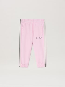 PALM ANGELS  Track sweatpants LIGHT BLUE OFFWHITE PB2X017S25JER001