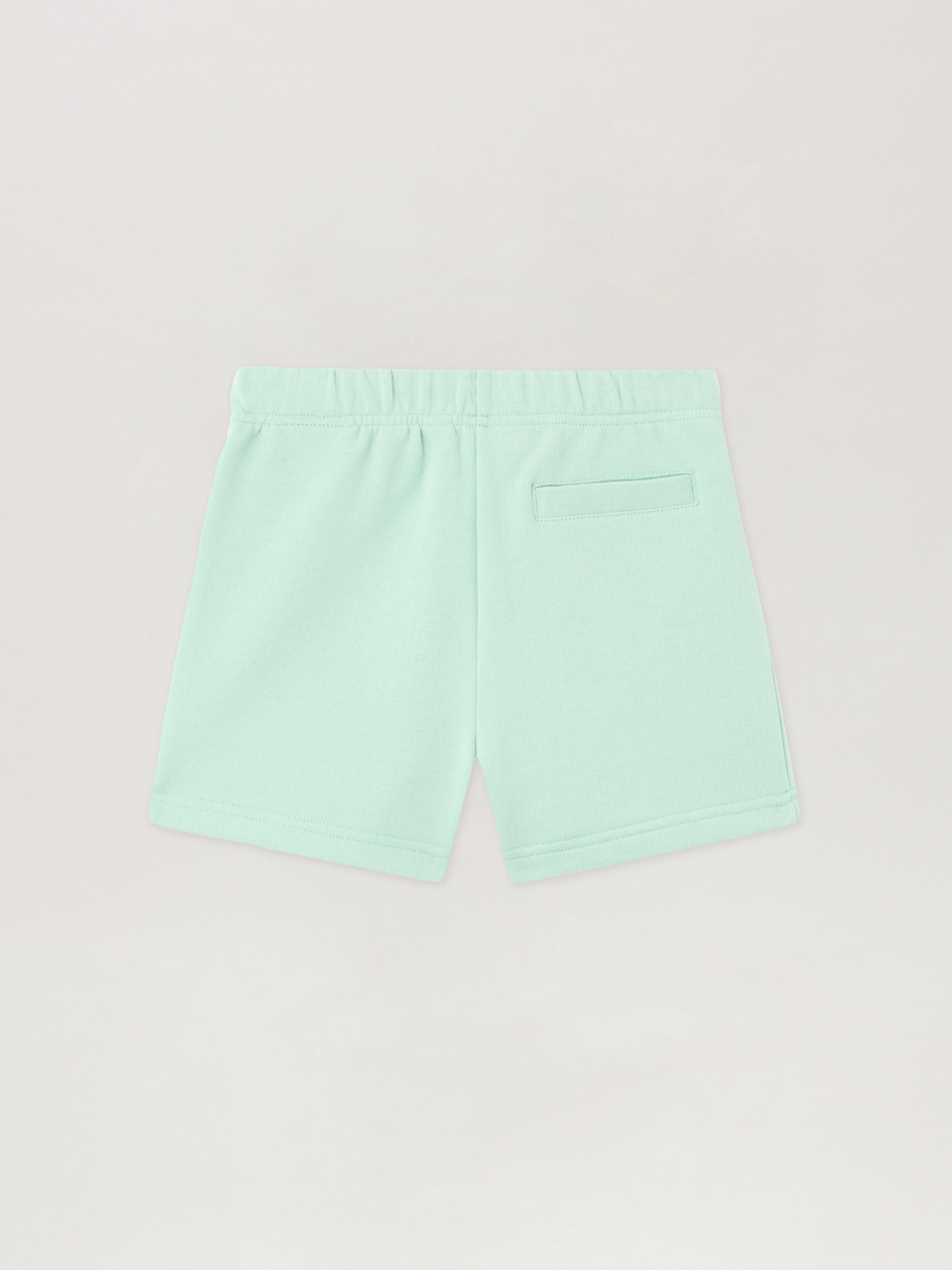 PALM ANGELS Classic Logo Sweat Short VERDE CHIARO/LIGHT GREEN PB6X003S26FLE001