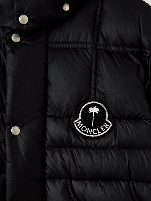PALM ANGELS  Cherith down jacket Moncler x Palm Angels BLACK - BLACK PMEJ005T25FAB001