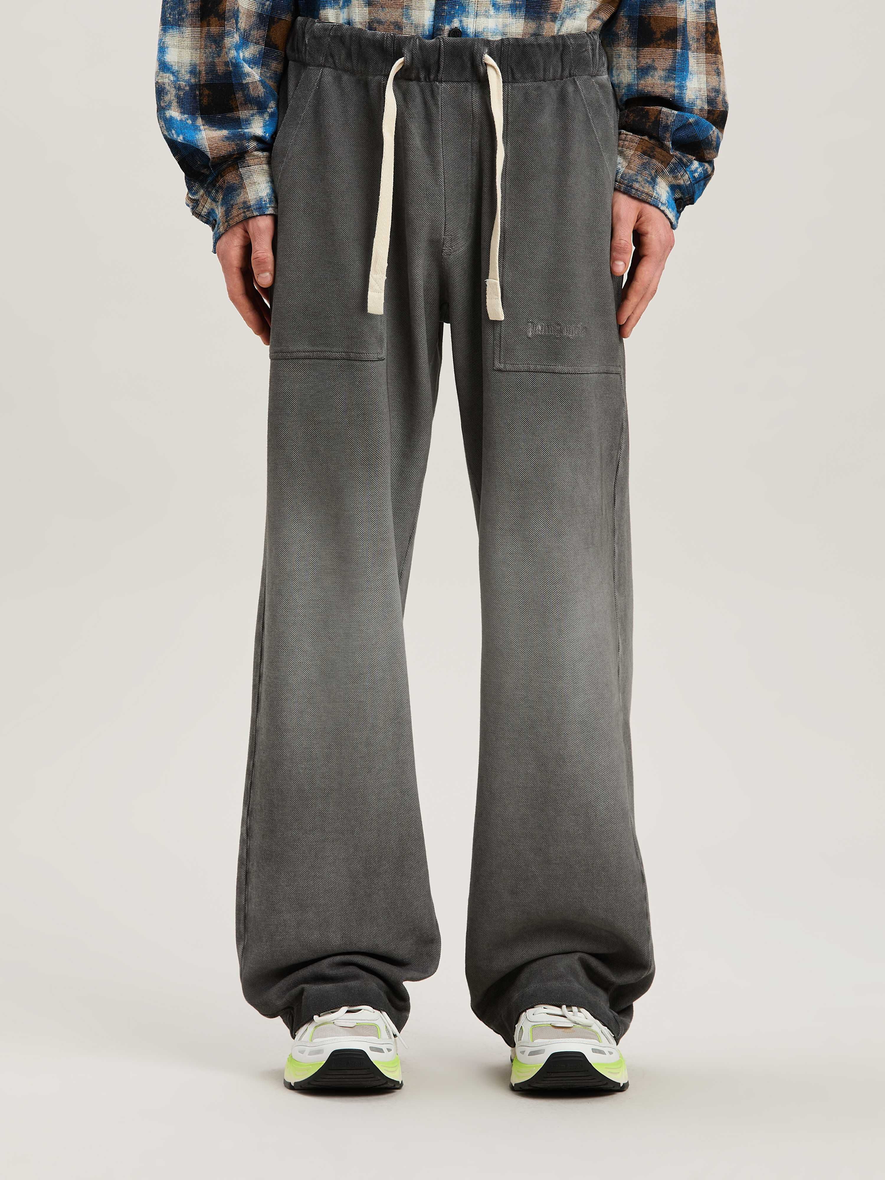 PALM ANGELS  Dyed Travel Pants NERO - NERO PMCA17AS25FAB001