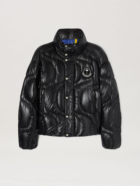 PALM ANGELS  Haunani down jacket Moncler x Palm Angels NERO - NERO PMEJ006T25FAB001