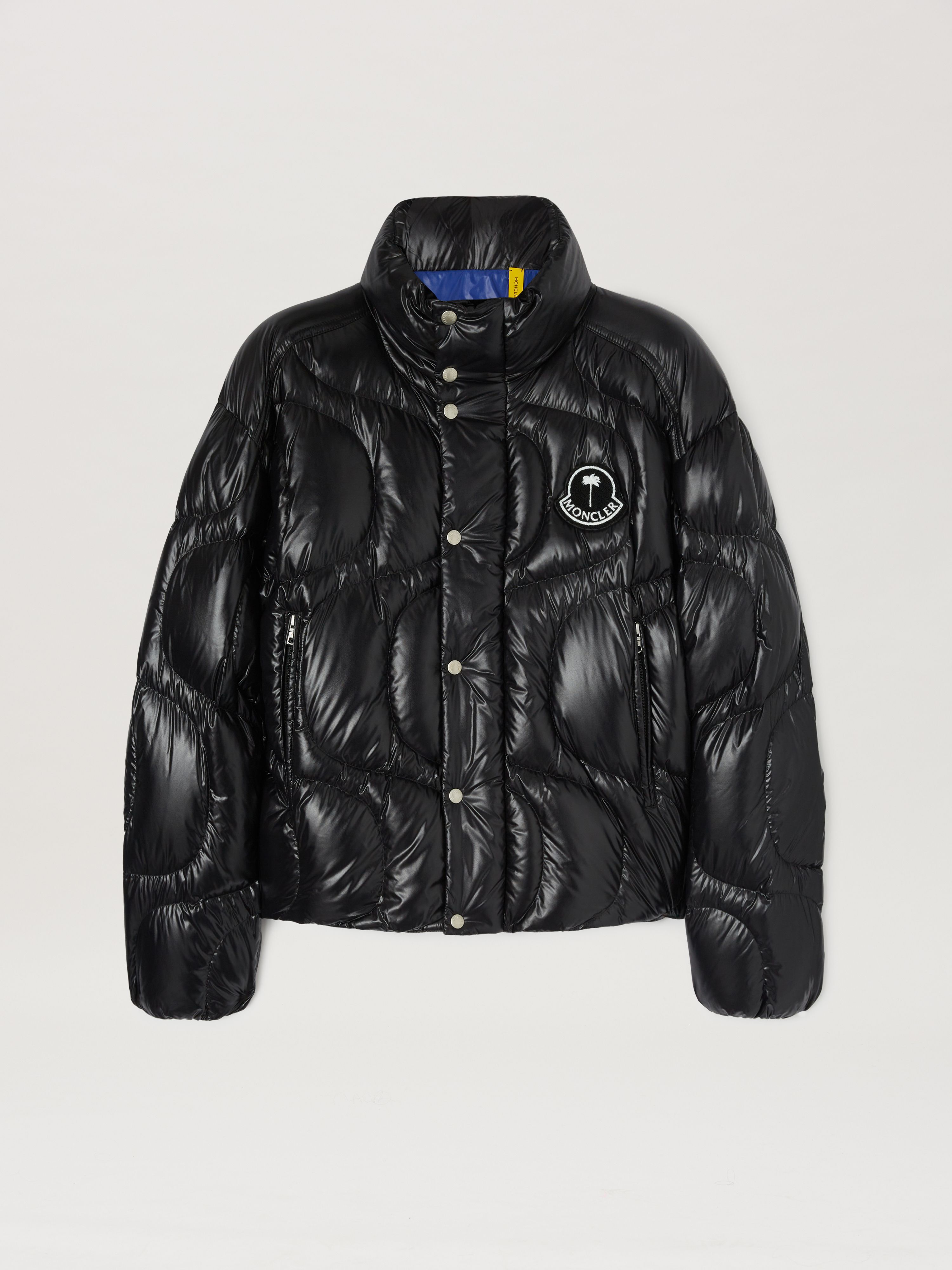 PALM ANGELS  Haunani down jacket Moncler x Palm Angels NERO - NERO PMEJ006T25FAB001