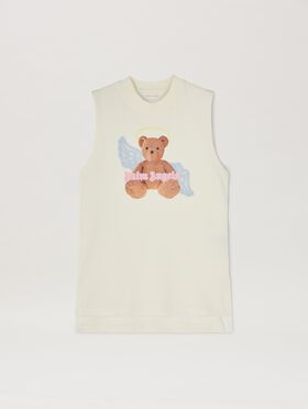 PALM ANGELS  Bear Tank Dress BURRO - MARRONE PGDH003C99JER001
