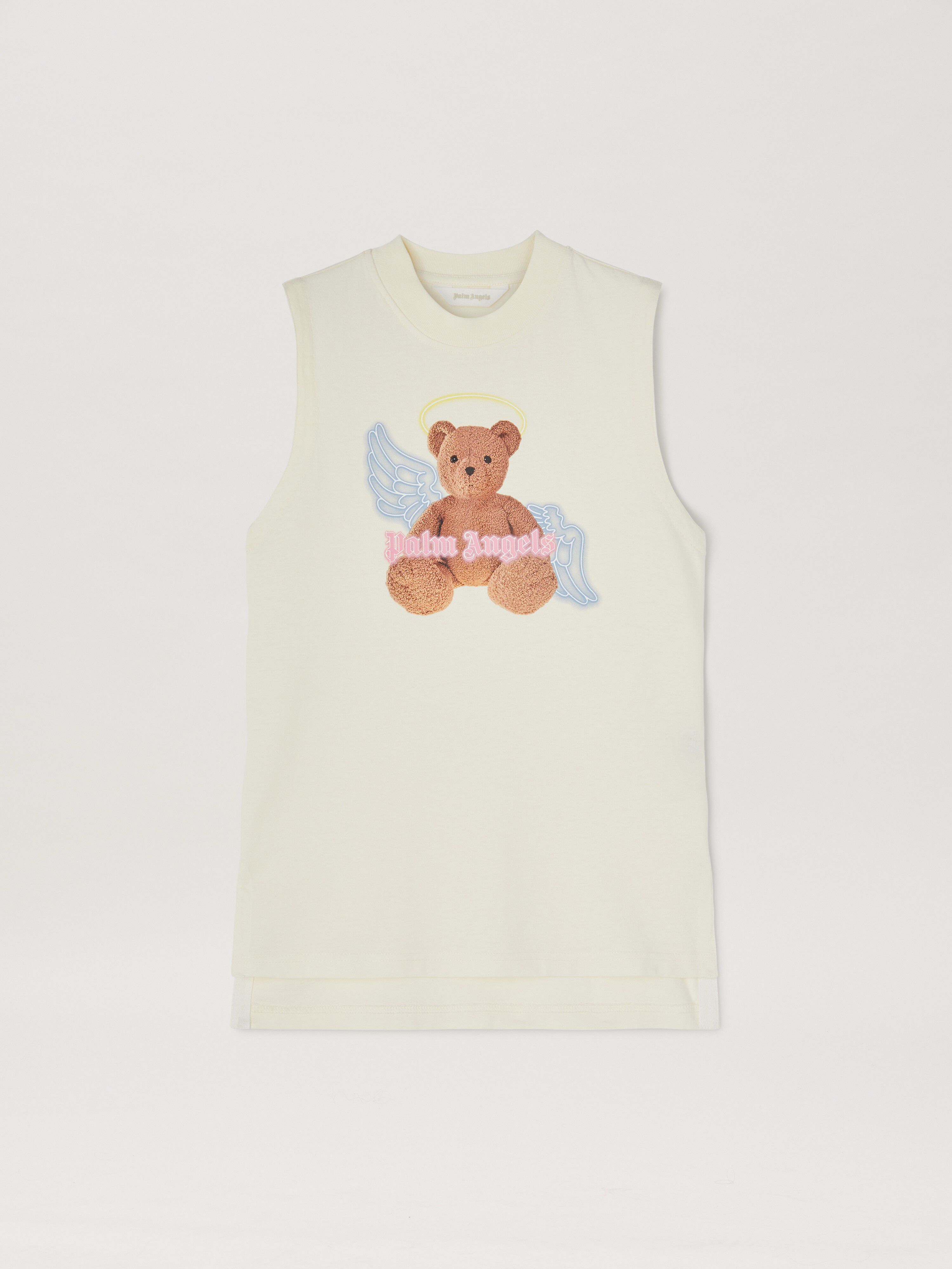 PALM ANGELS  Bear Tank Dress BURRO - MARRONE PGDH003C99JER001
