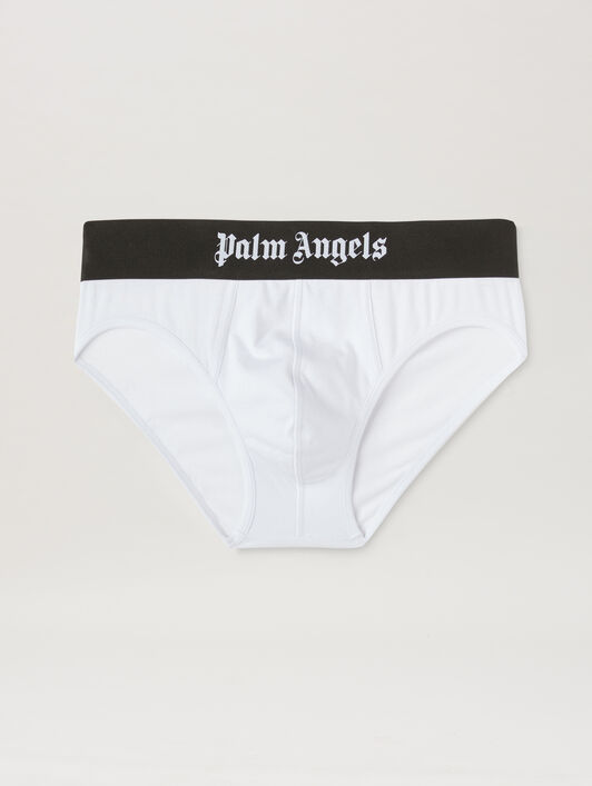 Palm Angels Slip Bipack PALM ANGELS Palm Angels Slip Bipack WHITE BLACK PMUF002C99FAB001
