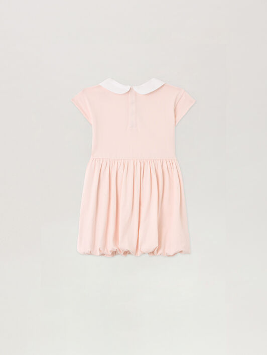 PALM ANGELS Bear Patch Ballon Dress ROSA/PINK PGX7002S26JER001