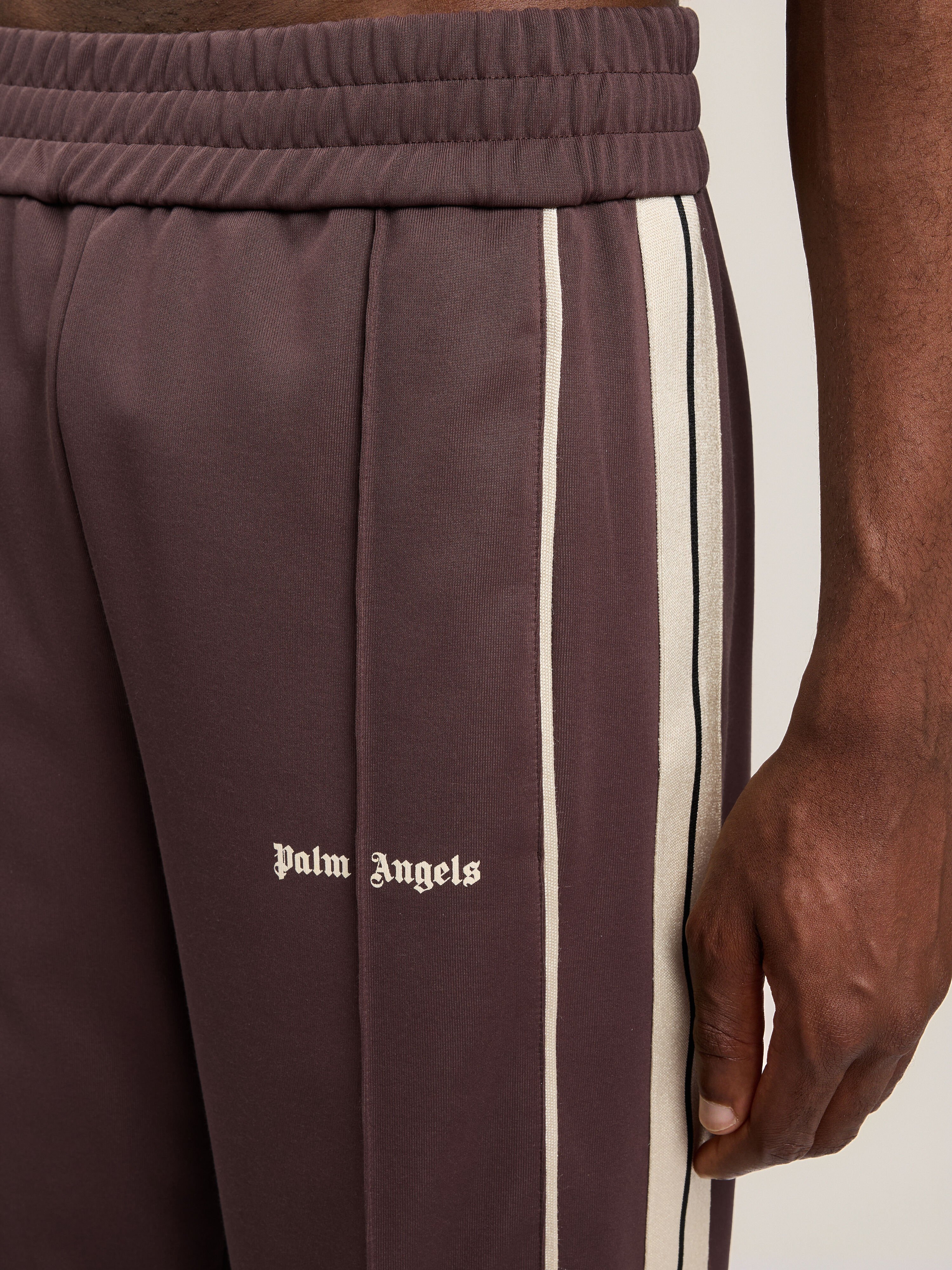Classic Logo Vintage Track Pants in BROWN OFF WHITE for Men | Palm