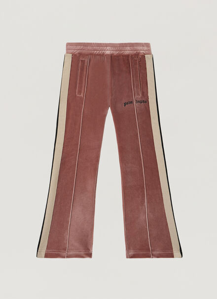 Chenille Track Flare Pants