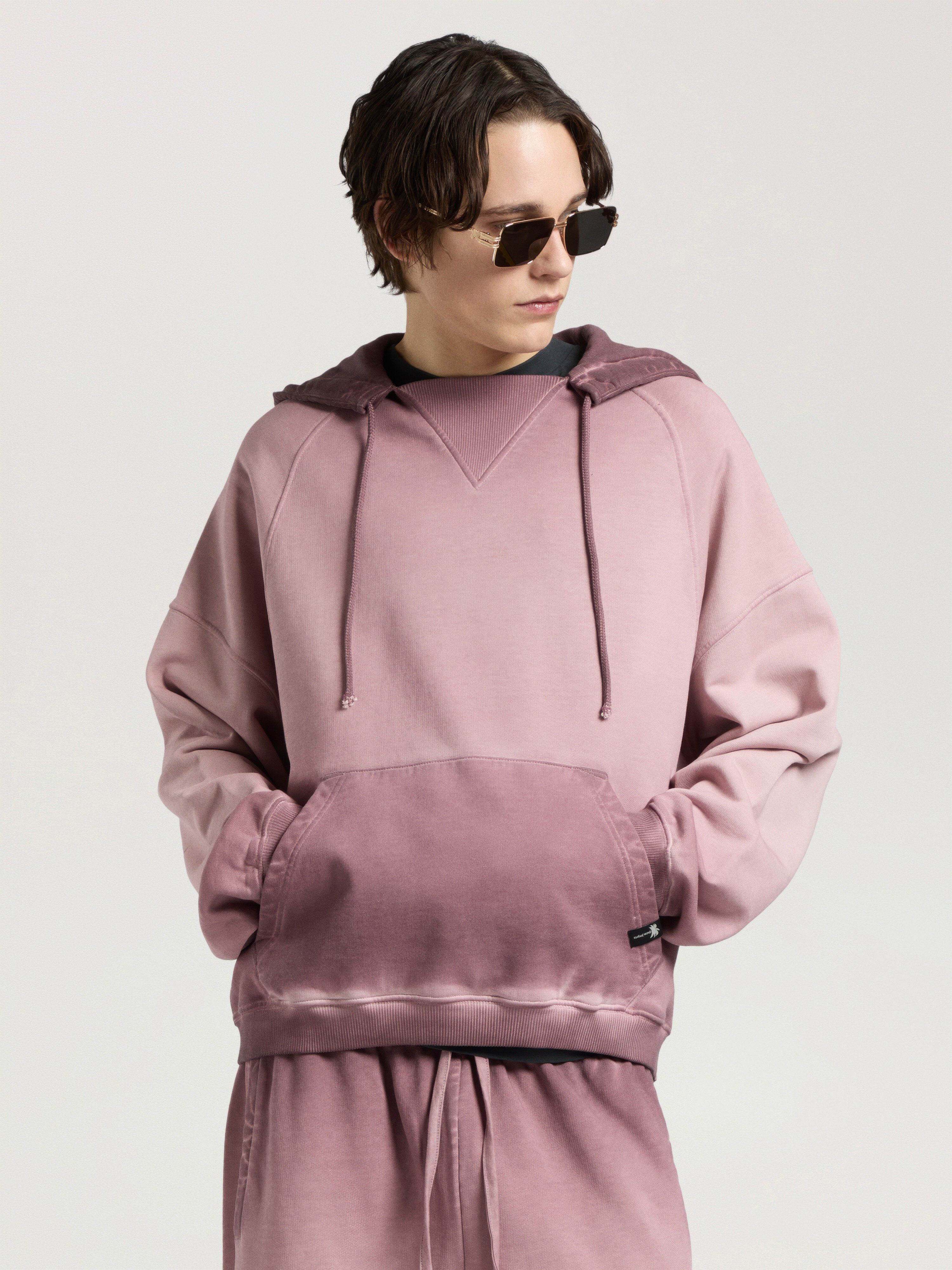 Neon Boulevard Back Hoodie PALM ANGELS Neon Boulevard Back Hoodie BROWN - MULTICOLOR PAMBB07W26FL01