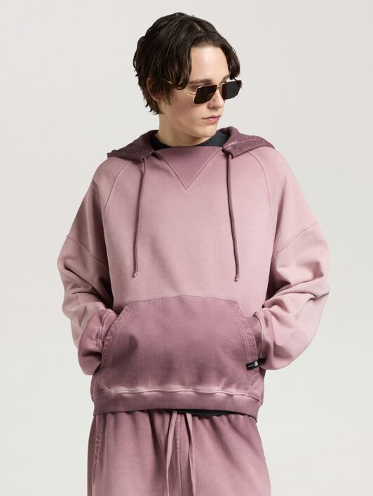 Neon Boulevard Back Hoodie PALM ANGELS Neon Boulevard Back Hoodie BROWN - MULTICOLOR PAMBB07W26FL01