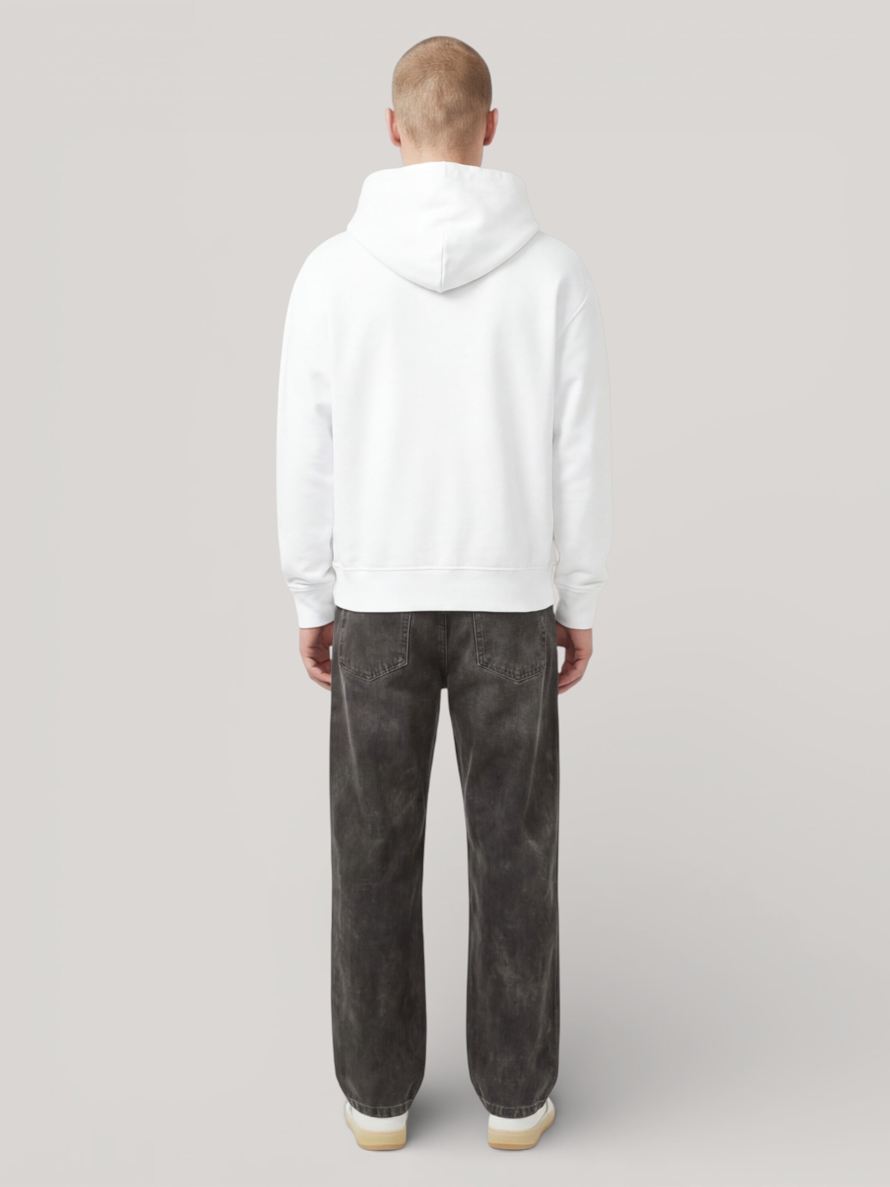 PALM ANGELS Broken Bear Milano Cortina Hoodie WHITE PAMBB010FL001