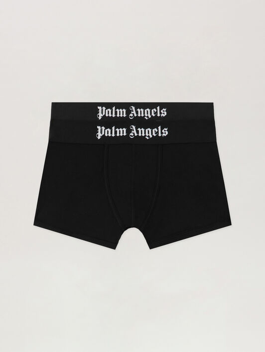 PALM ANGELS BW PALM ANGELS TRUNK BIPACK WHITE BLACK PMUH001C99FAB002