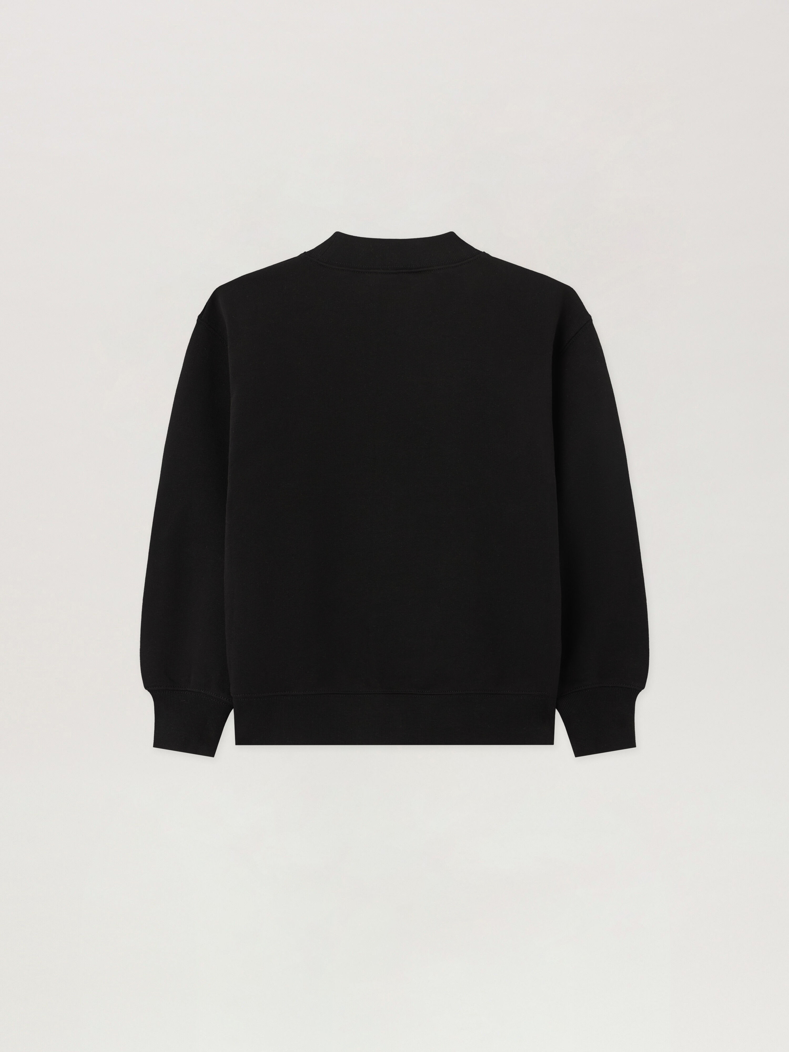 PALM ANGELS Blurred Bear Crewneck NERO/BLACK PBBA012S26FLE006