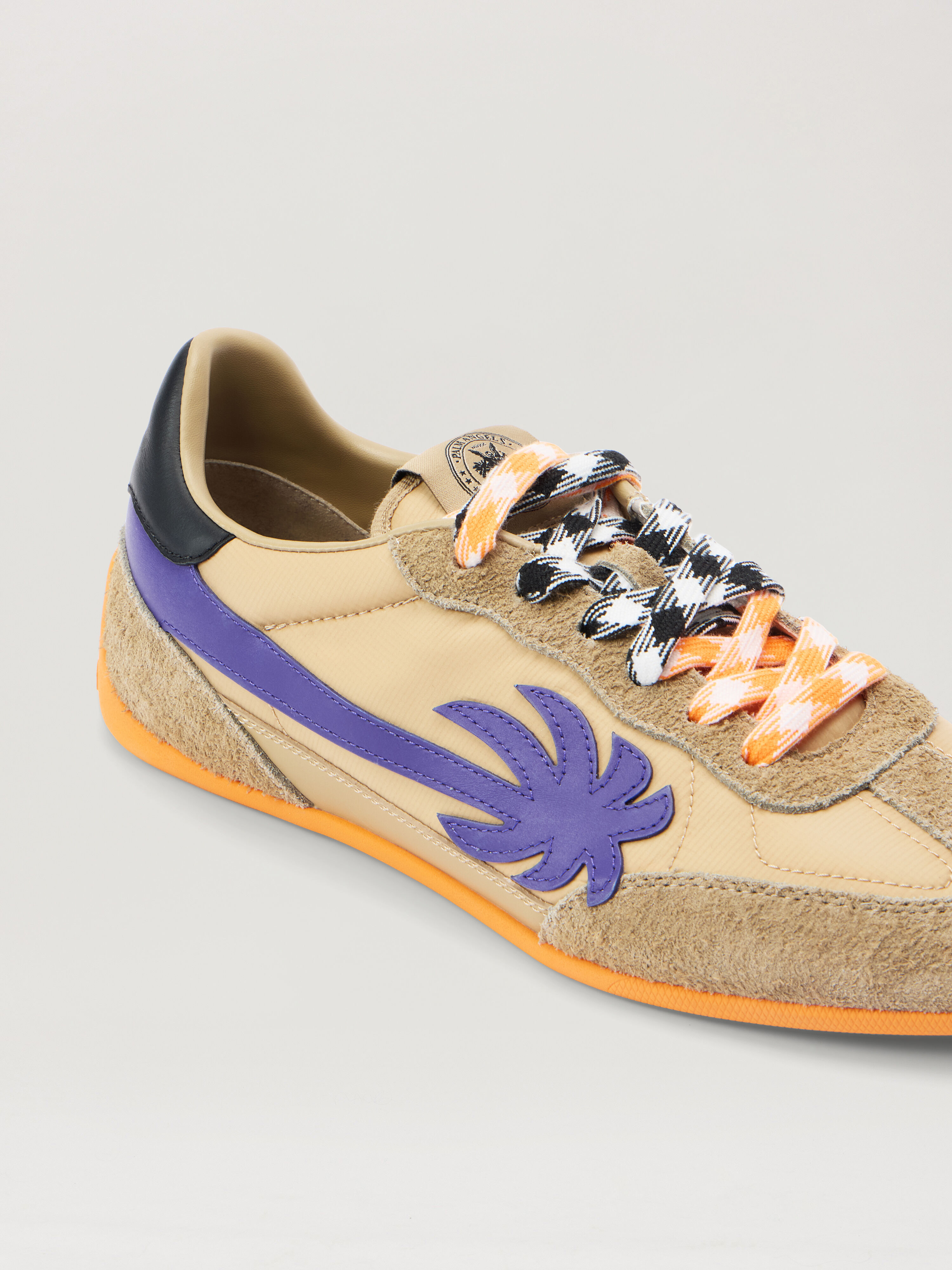 PALM ANGELS Pa 5 Sneakers BEIGE - VIOLET PMIA105F25LEA001