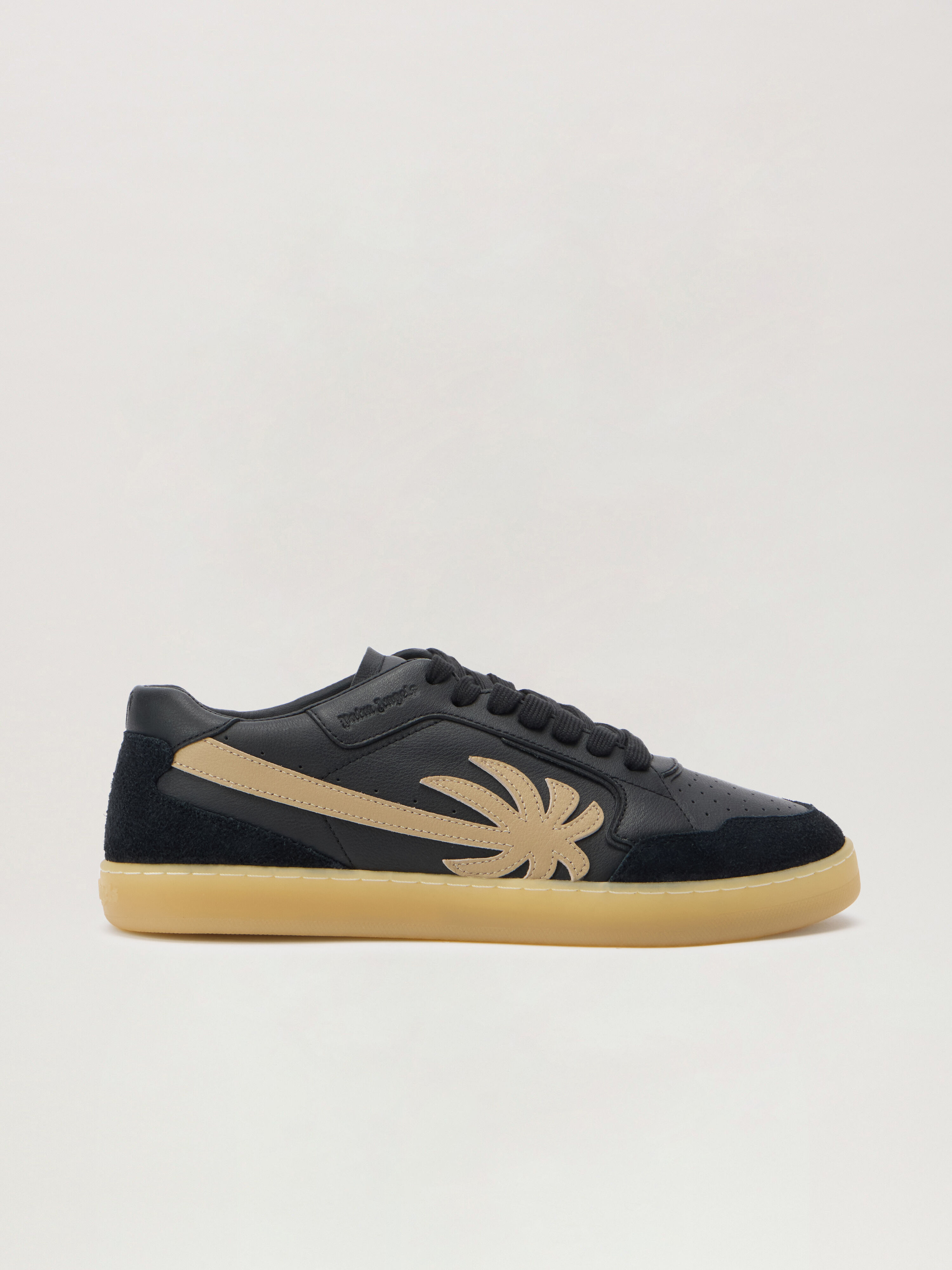 PALM ANGELS New Palm 1 BLACK - BEIGE PMIA099F25LEA001