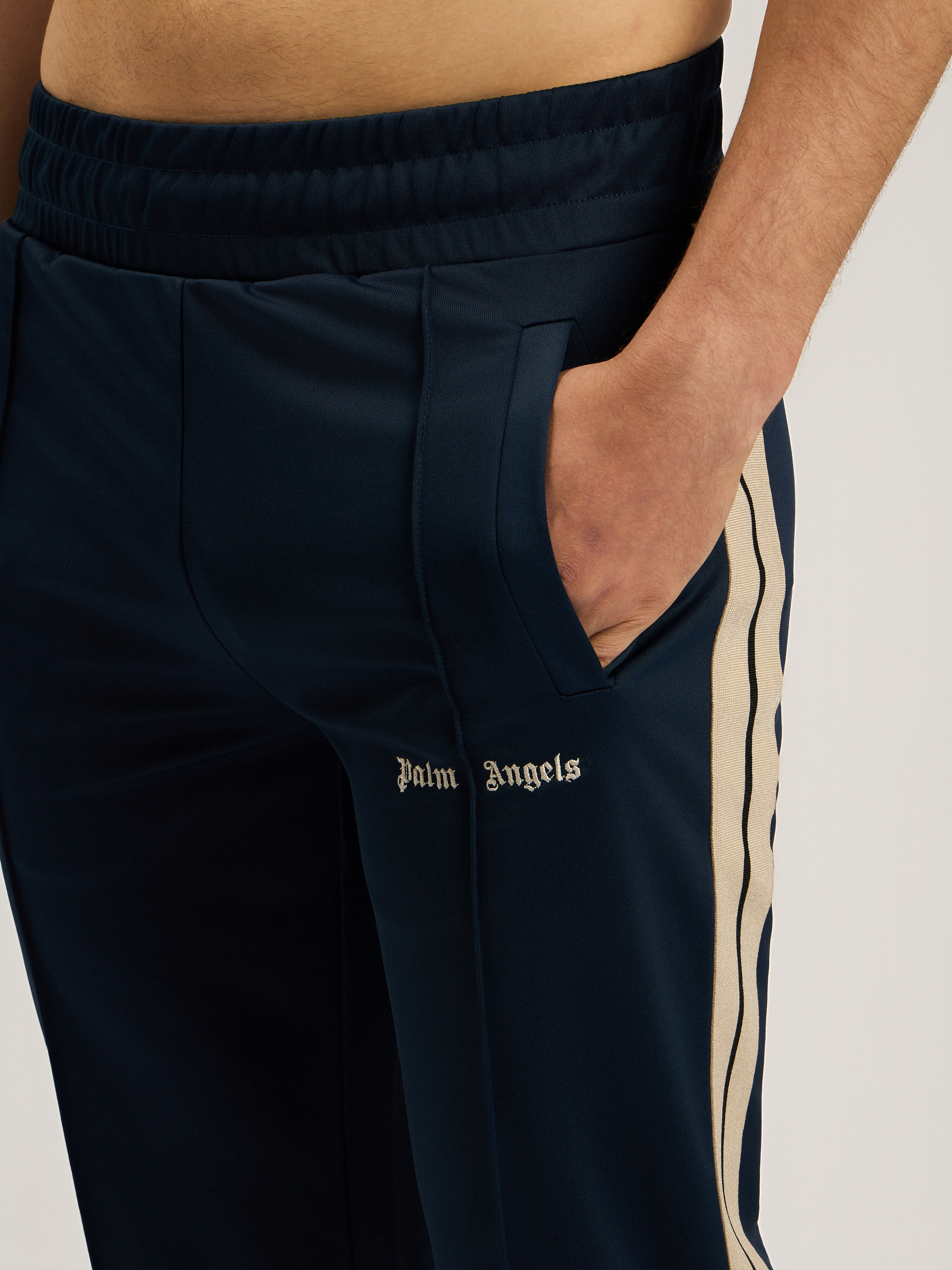 Classic Logo Track Pants in NAVY BLUE - OFF WHITE for Men | Palm