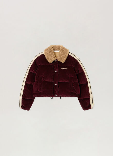 Classic Logo Cord Down Jacket