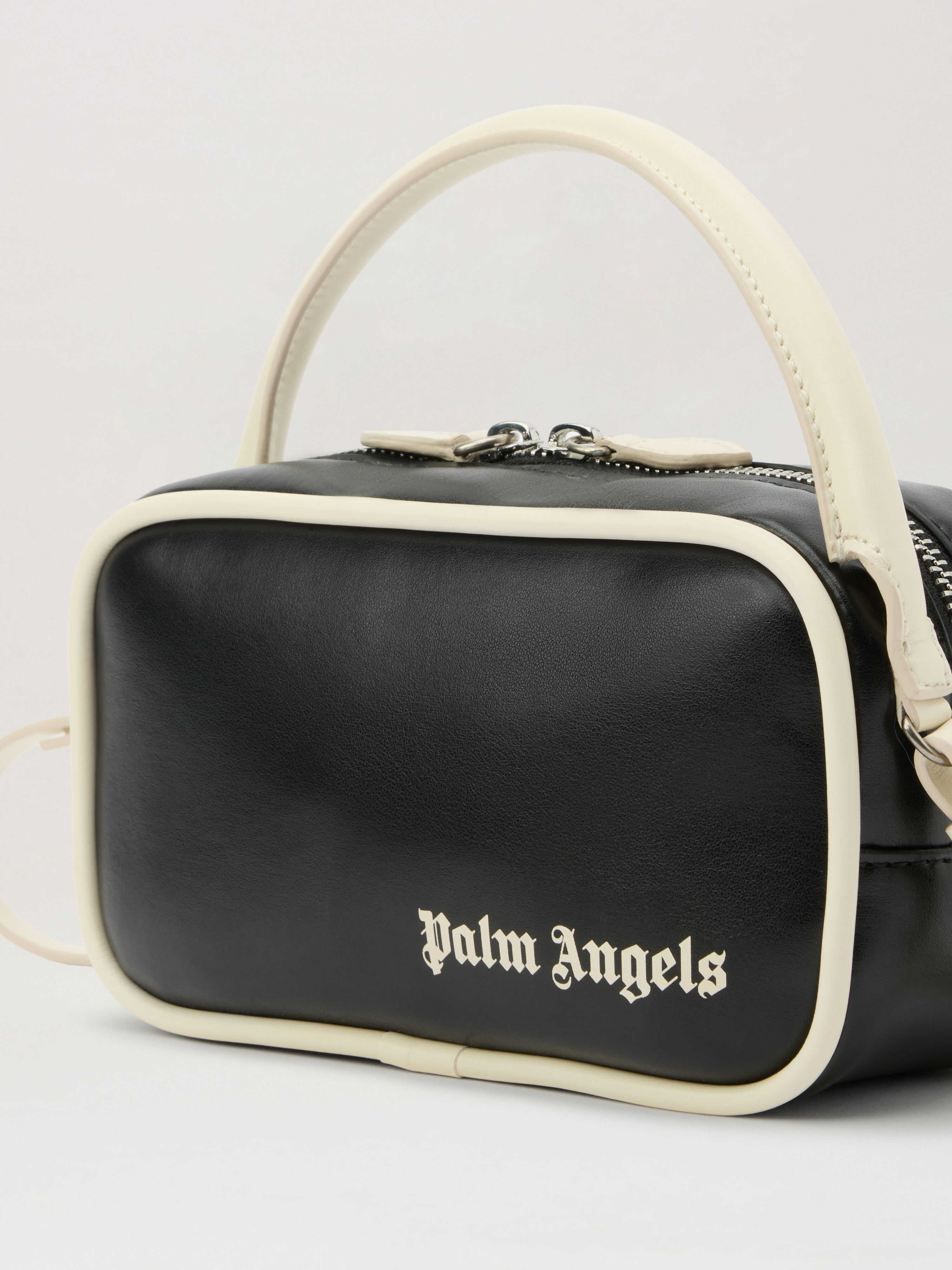 Classic Logo Crossbody Bag in BLACK OFF WHITE for Women | Palm Angels®