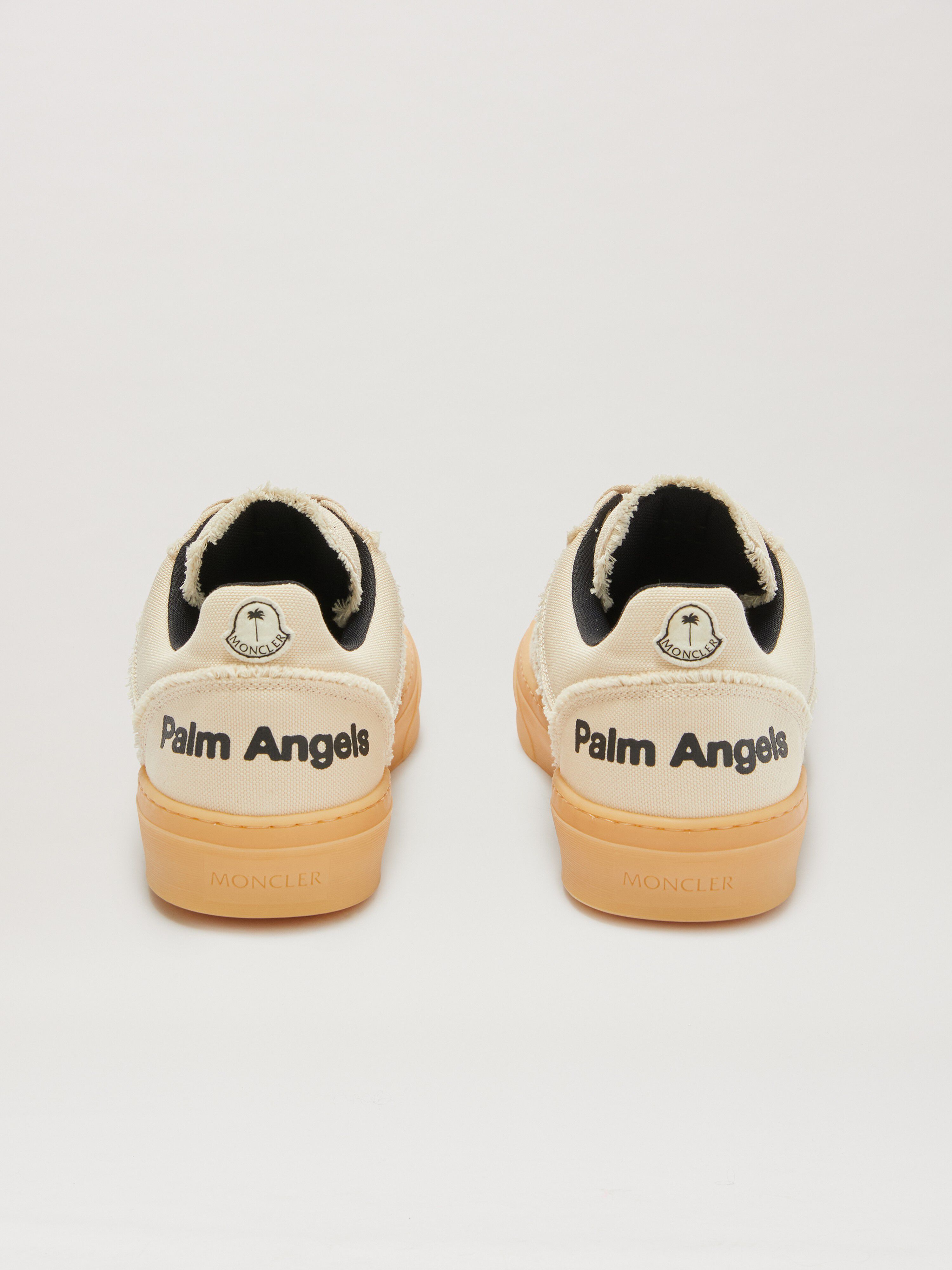 PALM ANGELS  PAxMoncler Monaco2 Sneaker BLACK - BEIGE PMIA104T25LEA001