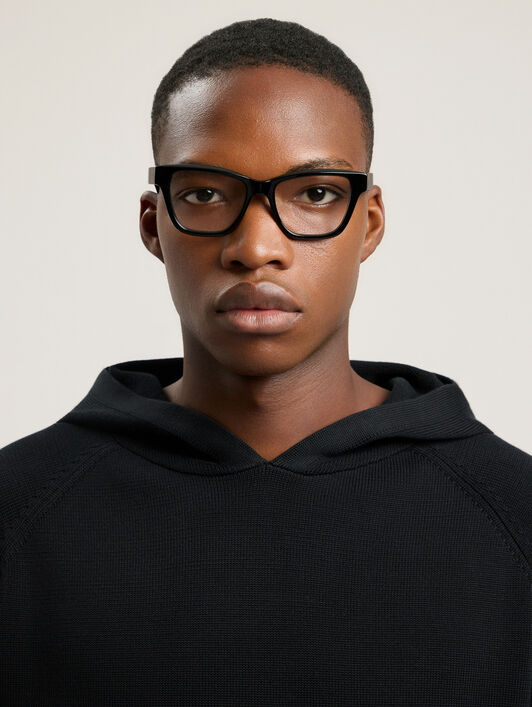 PALM ANGELS Style 5028 Eyewear SHINY BLACK PA5033100052