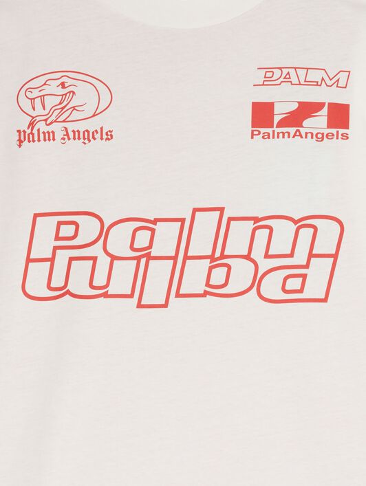 PALM ANGELS  Lunar New Year T-shirt RED PMAA002G25JER001