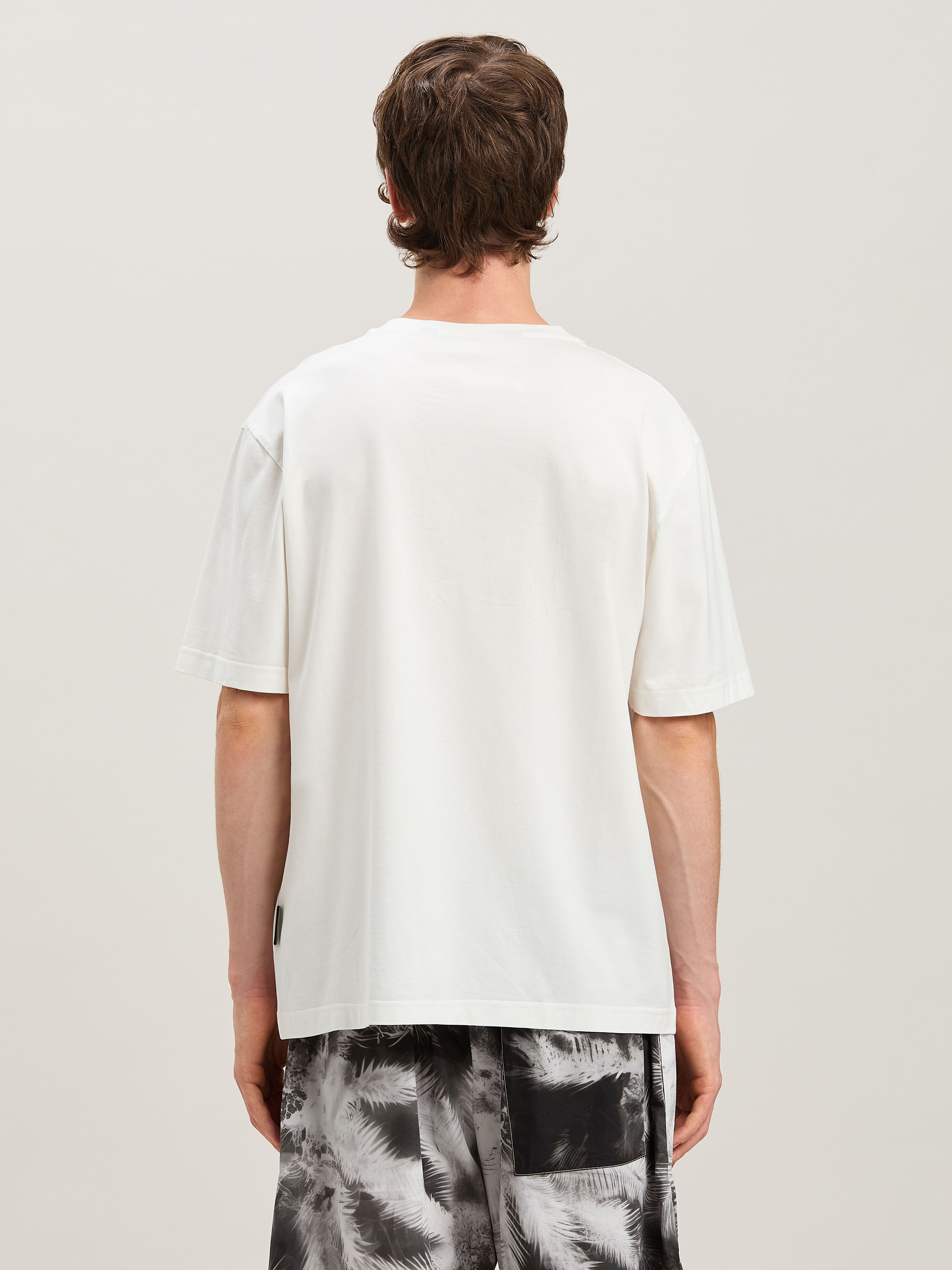 PALM ANGELS  Burning Oasis T-shirt OFF WHITE - MULTICOLORE PMAA089S25JER002