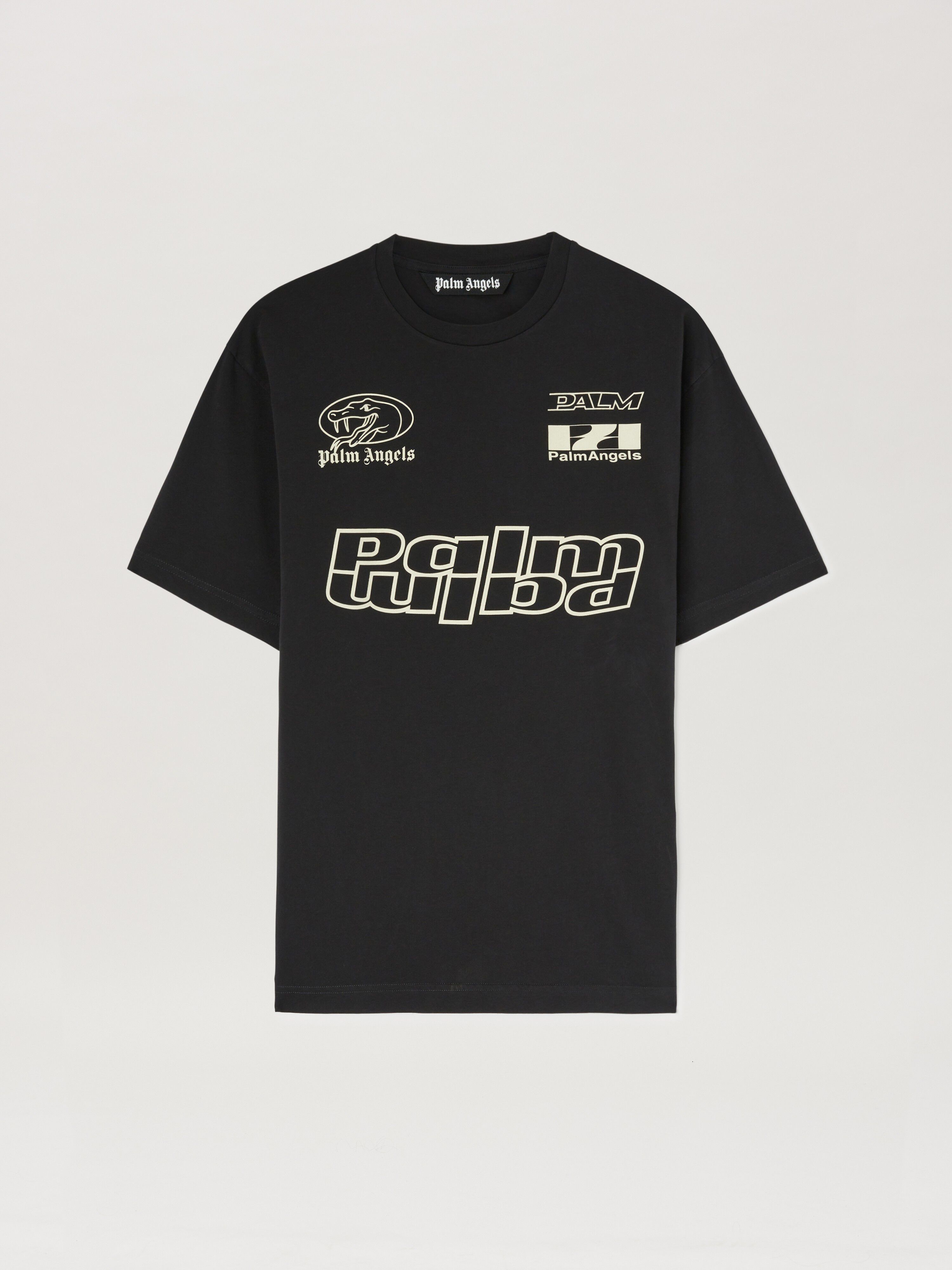 PALM ANGELS  Lunar New Year T-shirt BLACK PMAA089G25JER001