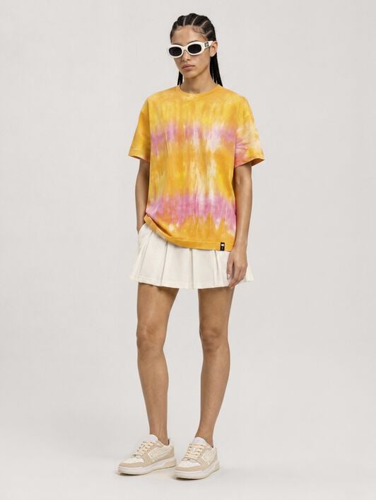 PALM ANGELS Palm Angels x Hï Ibiza Tie-dye T-shirt ORANGE - YELLOW PAMAA001JR007