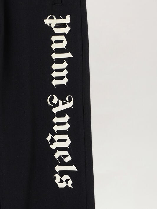 PALM ANGELS Overlogo Sweatpant NERO/BLACK PBCH008S26FLE001