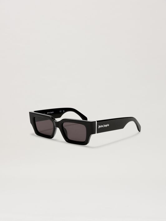 PALM ANGELS  Hyde sunglasses BLACK - DARK GREY PERI086C99PLA001